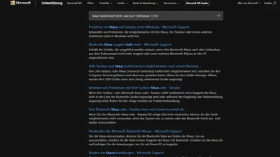 Maus funktioniert nicht, was tun? | Windows 11/10