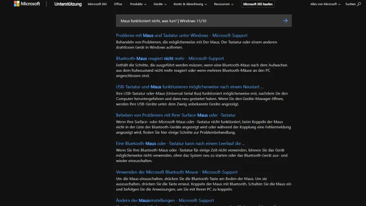 Maus funktioniert nicht, was tun? | Windows 11/10