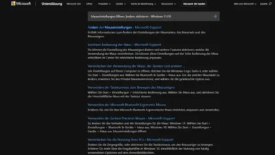 Mauseinstellungen öffnen, ändern, aktivieren - Windows 1110