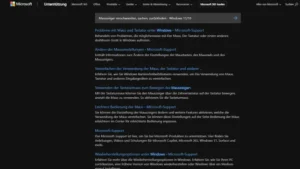 Mauszeiger verschwunden, suchen, zurückholen - Windows 1110