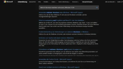 Mehrere Monitore einrichten und nutzen | Windows 11/10