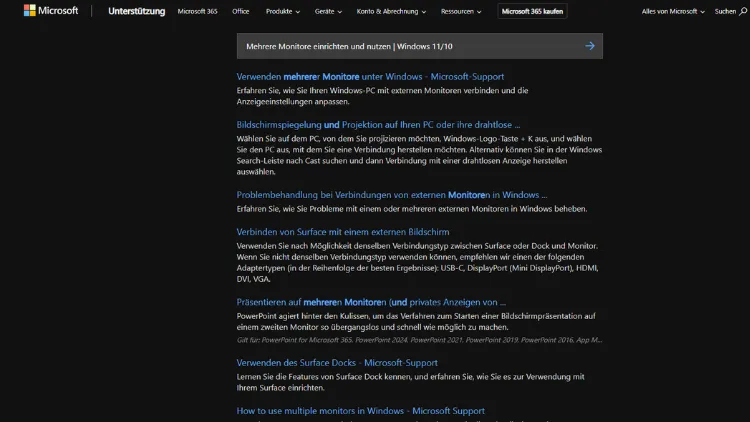 Mehrere Monitore einrichten und nutzen | Windows 11/10