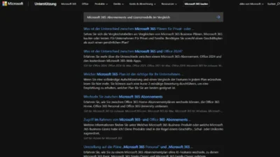 Microsoft 365 Abonnements und Lizenzmodelle im Vergleich
