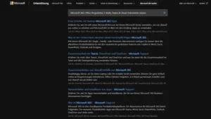 Microsoft 365 Office-Programme, E-Mails, Teams & Cloud-Dokumente nutzen