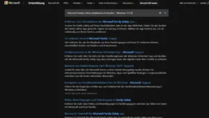Microsoft Family Safety deaktivieren & löschen - Windows 1110