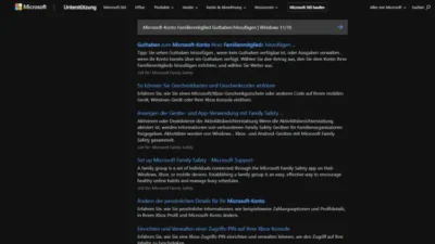 Microsoft-Konto Familienmitglied Guthaben hinzufügen | Windows 11/10