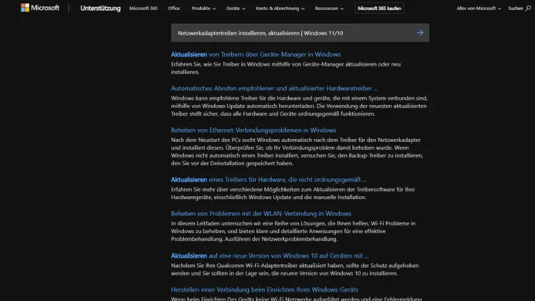 Netzwerkadaptertreiber installieren, aktualisieren | Windows 11/10