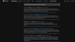 Neuer Kalender Tag anzeigen, Termine sehen – Windows 11