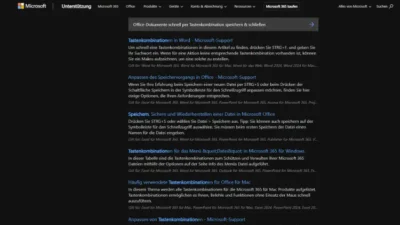 Office-Dokumente schnell per Tastenkombination speichern & schließen