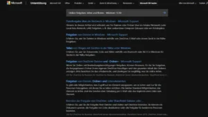 Ordner freigeben, teilen und finden – Windows 1110