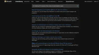 PC-Inhalte auf TV streamen Filme, Serien & Spiele kabellos zeigen