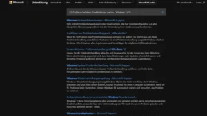 PC-Probleme beheben Troubleshooter starten - Windows 1110