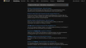 Probleme bei ADKS nutzen – Fehler beheben, Lösung Windows 11