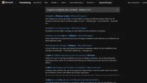 Programm Schriftgröße, Name, Art ändern - Windows 1110