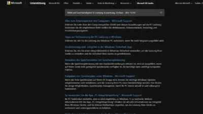 RAM auf Geschwindigkeit & Leistung Auswirkung, Einfluss - Win 1110
