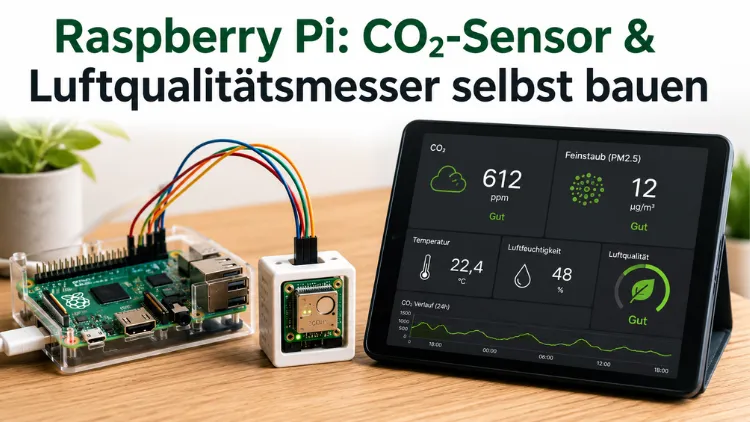 Raspberry Pi: CO₂-Sensor & Luftqualitätsmesser selbst bauen