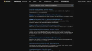 Recovery-Laufwerk neu erstellen – Schritt-für-Schritt-Anleitung