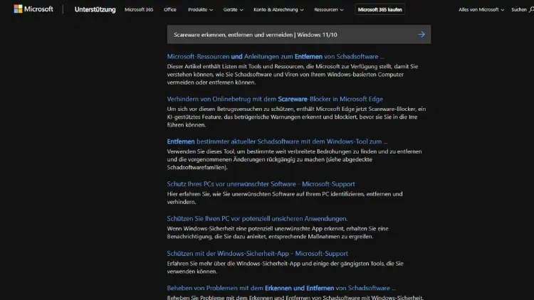 Scareware erkennen, entfernen und vermeiden | Windows 11/10