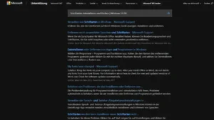 Schriftarten deinstallieren und löschen | Windows 11/10
