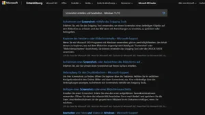 Screenshot erstellen und bearbeiten - Windows 1110