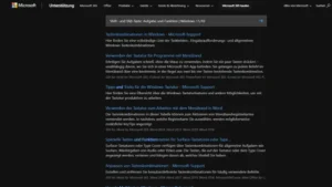 Shift- und TAB-Taste: Aufgabe und Funktion | Windows 11/10