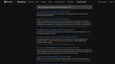 Shift- und TAB-Taste: Aufgabe und Funktion | Windows 11/10