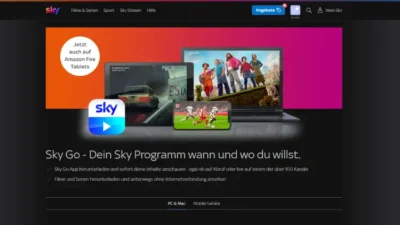 Sky Go auf dem PC Filme, Serien und Live-TV streamen