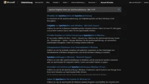 Speicher freigeben, leeren per Speicheroptimierung – Win 1110