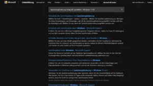 Speicheroptimierung Zeitpunkt auswählen - Windows 1110