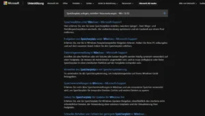 Speicherplatz anlegen, erstellen Voraussetzungen - Win 1110