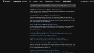 Sperrbildschirmwidgets mit Sperrbildschirmeinstellungen anpassen - Win 1110