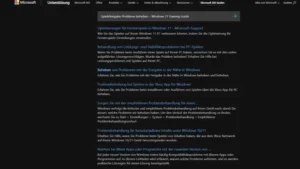 Spielefreigabe-Probleme beheben – Windows 11 Gaming Guide