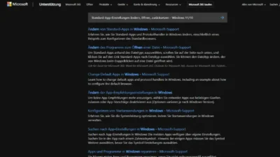 Standard-App-Einstellungen ändern, öffnen, zurücksetzen - Windows 1110