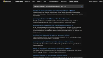 Standard-Eingabegerät einrichten, festlegen, ändern - Win 1110