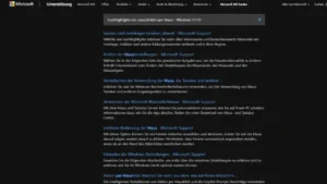 Suchhighlights ein-ausschalten per Maus – Windows 1110