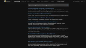 Systemsteuerung finden, öffnen – Einstellungen Windows 1110