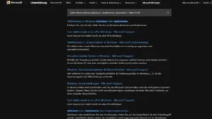 Tablet-ModusMode aktivieren, deaktivieren, umschalten – Win 1110