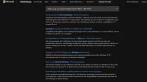 Taskmanager auf remote Desktop starten, öffnen - Win 1110