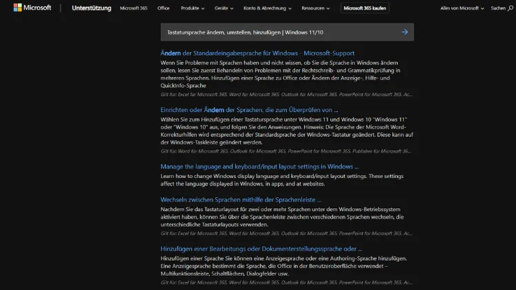 Tastatursprache ändern, umstellen, hinzufügen | Windows 11/10