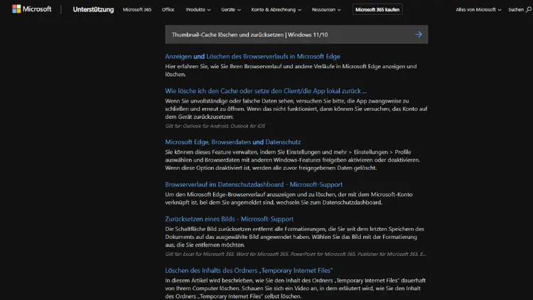 Thumbnail-Cache löschen und zurücksetzen | Windows 11/10