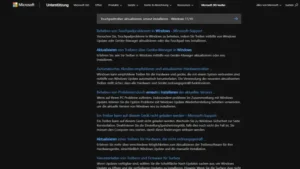Touchpadtreiber aktualisieren, erneut installieren - Windows 1110