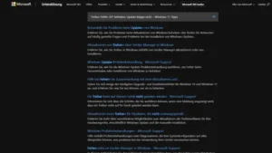 Treiber Fehler 207 beheben, Update klappt nicht – Windows 11 Tipps