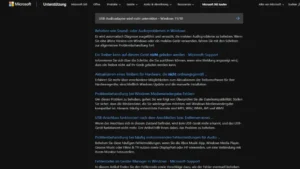 USB-Audioadapter wird nicht unterstützt – Windows 1110