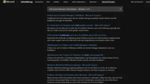 USB-Gerät funktioniert nicht beheben – Windows 1110
