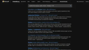 Updateverlauf anzeigen, prüfen, löschen - Windows 1110