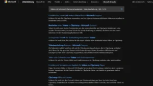 Videos mit Microsoft Clipchamp bearbeiten - Videobearbeitung - Win 1110