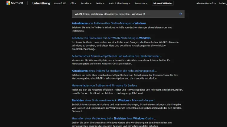 WLAN-Treiber installieren, aktualisieren, einrichten - Windows 11