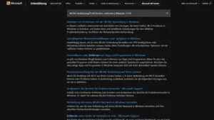 WLAN-Verbindung/Profil löschen, entfernen | Windows 11/10