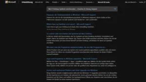 Win11 Desktop-Symbole verschwunden – Ursachen & Lösung, langsam