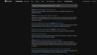 Windows 11 & 10 im abgesicherten Modus starten - so geht's